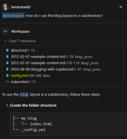 Copilot Workspace Agent