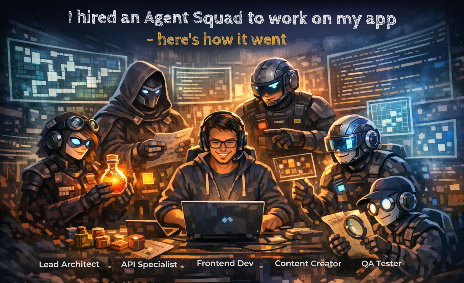 I hired an Agent Squad to work on my app - here’s how it went